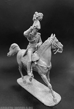 CHM-54262. Адъютант Лейб-Гвардии Литовского полка, Россия 1812-14 гг. 54 мм. Материал - смола. CHM-54262. Адъютант Лейб-Гвардии Литовского полка, Россия 1812-14 гг. 54 мм. Материал - смола.