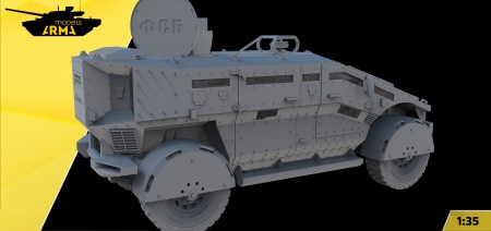AM35957 Бронеавтомобиль ЦСН ФСБ «Фалькатус» с пулеметной турелью Arma Models AM35957 Бронеавтомобиль ЦСН ФСБ «Фалькатус» с пулеметной турелью Arma Models