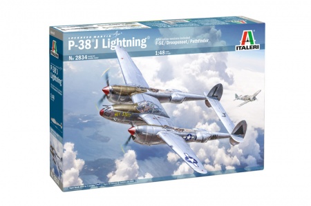 2834ИТ Самолет P-38J Э.Т.О. Italeri