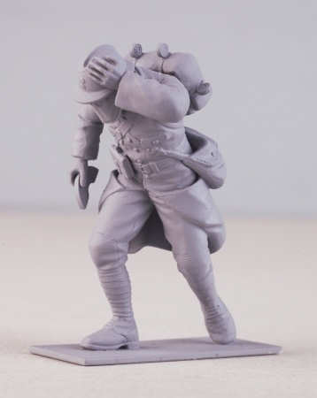 35696 Фигуры, Французская пехота в противогазах (1916 г.) ICM