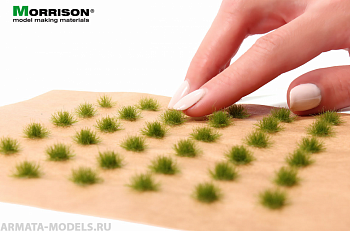 080trf050 Пучки травы для макета. Летняя трава.