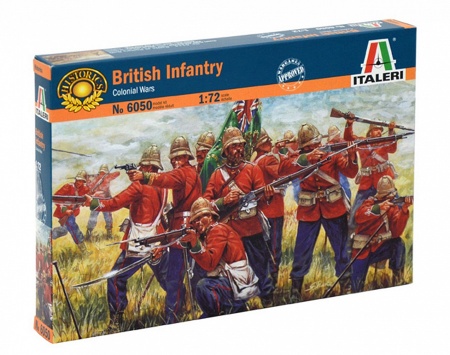 6050ИТ Солдатики British Infantry (Zulu War) Italeri