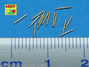 ABR-1:700-L-29  Дополнения для  Set of 14 pcs 152mm (6in) L50 Vickers Mk.M type 41  barrels for Kongo, Haruna, Hiei, Kirishima, Fuso, Yamashiro для  1/700 ABR-1:700-L-29  Дополнения для  Set of 14 pcs 152mm (6in) L50 Vickers Mk.M type 41  barrels for Kongo, Haruna, Hiei, Kirishima, Fuso, Yamashiro для  1/700