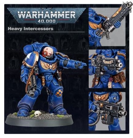 48-95GW Набор Космодесант. Тяжелые Заступники (Space Marines. Heavy Intercessors)