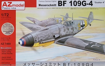 AZ7469 Самолет Messerschmitt Bf-109G-4