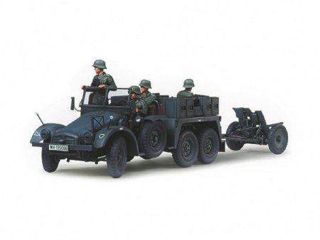 35259T Машина Krupp Protze Kfz 69 с 37 мм пушкой Tamiya