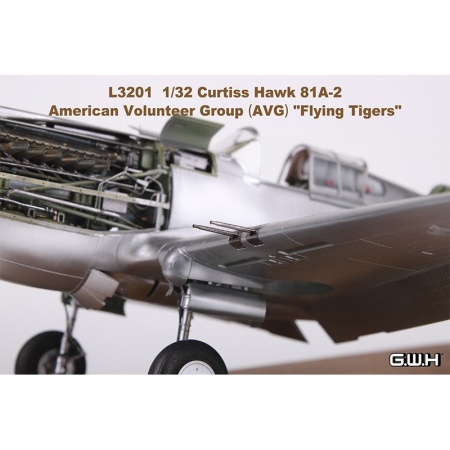 L3201 Самолет Curtiss Hawk 81-A2 Flying Tigers Great Wall