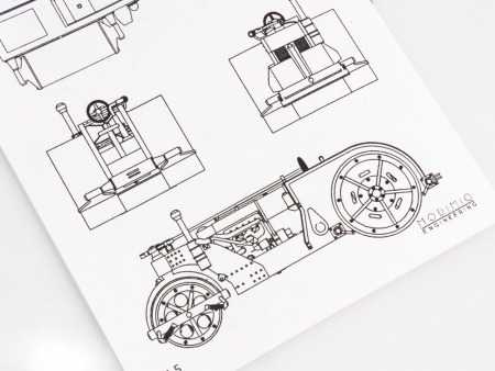 8007AVD Сборная модель Моторный каток МК-5 AVD Models