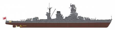 40105-Линкор IJN BATTLESHIP NAGATO Hasegawa