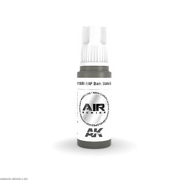 AK11849 Краска акриловая 3Gen RAF Dark Slate Grey AK11849 Краска акриловая 3Gen RAF Dark Slate Grey