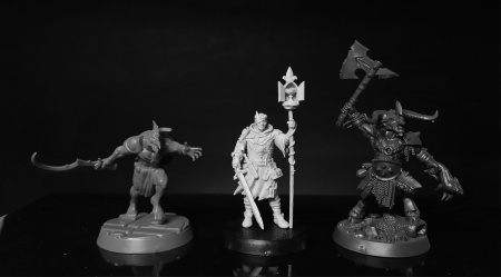 BCK-WG-005 Пилигрим | Игровая миниатюра 32 мм Blood Carrot Knights