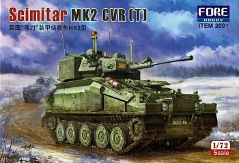 2001FH Сборная модель FV107 Scimitar Mark 2