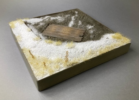 HM01015 Блиндаж для пушки (зима)