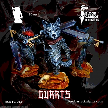BCK-FC-013 Гатс | Коллекционная миниатюра 70 мм (Gurrts)