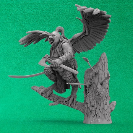 6011 фигурка Соловей-разбойник СВ Модель