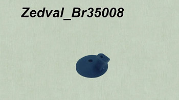 Br35008 Бронемаска для пулемета ДТ для Т-34