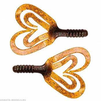 Твистер Credo Four Tail 3,35"/8,5 см Star Oil 10шт. (HS-20-042) Helios