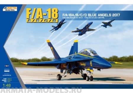 K48073 BLUE ANGELS 2017 F/A-18A/B/C/D Kinetic
