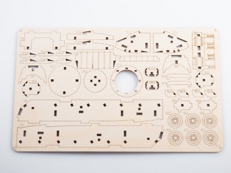 11401BAUMI Сборная модель Т-14 танк Baumi