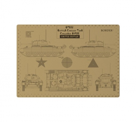 BT012 British cruiser tank, crusader MKIII BORDER MODELS