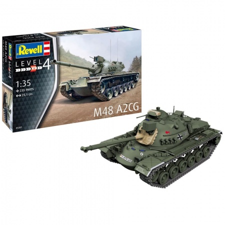 03287RE Танк M48 A2CG Revell