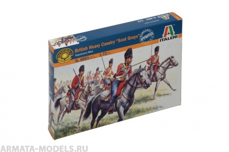 6001ИТ Солдатики British Heavy Cavalry Scots Greys Italeri