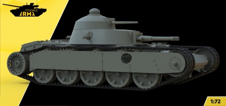 AM72493 Советский средний танк Гротте ТГ-1 Arma Models