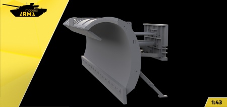 AM43015 Отвал Neo KAMAZ-65115 Самосвал