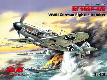 48104 Германский истребитель Bf 109 F-4Z/Trop 48104 Германский истребитель Bf 109 F-4Z/Trop