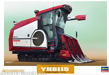 66007 Комбайн YANMAR COMBINE YH6115 (HASEGAWA) 1/35