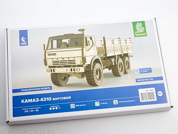 11002BAUMI Сборная модель КАМАЗ-4310 Бортовой