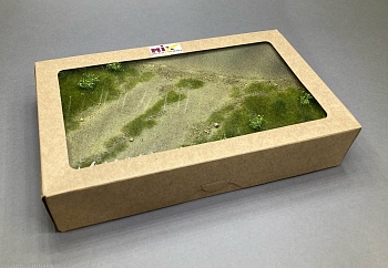 HM01008 Съезд с дороги лето (20*12см, масштаб 1/72)