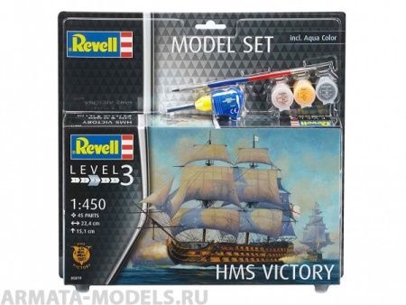 65819 Набор Корабль HMS Victory Revell