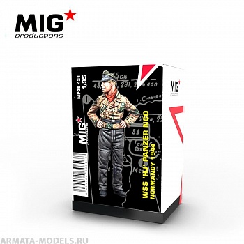 MP35-421 Пластиковая фигура  WSS 'HJ' Panzer NCO, Normandy 1944