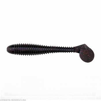 Виброхвост Catcher 2,75"/7 см Dark Star 7шт. (HS-1-047) Helios