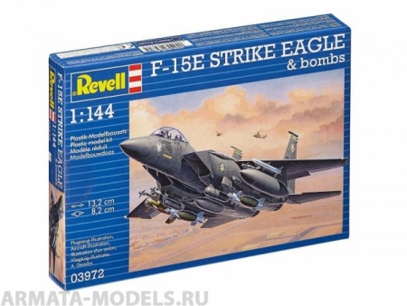 03972 Самолет F-15E Strike Eagle & Bombs Revell 03972 Самолет F-15E Strike Eagle & Bombs Revell