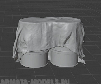 HE-43010 quot;Бочки под брезентом #1quot;
