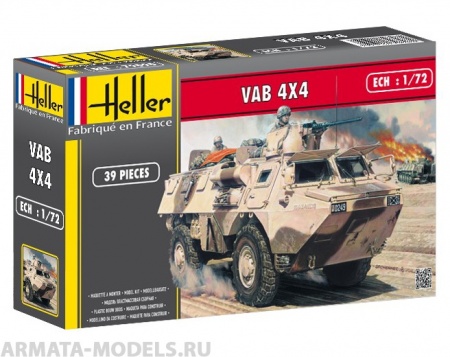 79898HL Автомобиль  VAB 4x4 (1:72) Heller