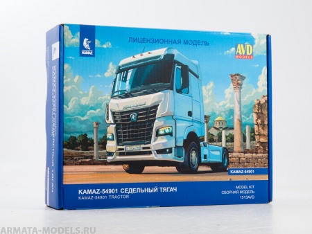 1513AVD Сборная модель КАМАЗ-54901 седельный тягач AVD Models