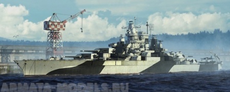 05782P USS Tennessee BB-43 1944 Trumpeter