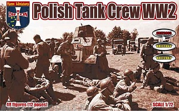 ORI72065 Фигуры WWII Polish Tank Crew