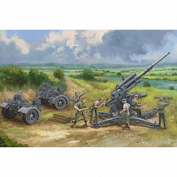 02359P Сборная модель пушки German 8.8cm Flak 36/37