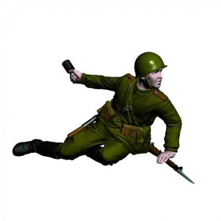 Набор фигурок 8077 Советский пехотный взвод Звезда