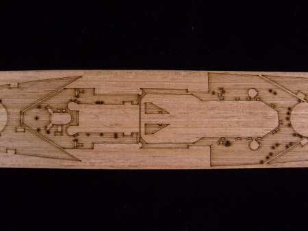 AW20047 Деревянная палуба для HMS Renown 1945