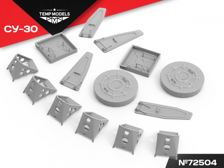 72504 ЗАГЛУШКИ ИКОЛОДКИ СУ-30 1/72