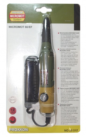 PRO28512 Бормашина Proxxon MICROMOT 60/EF