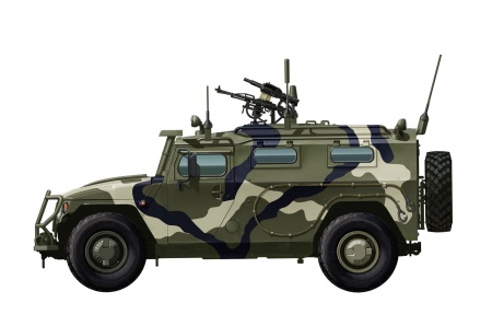 VS-003 Russian Armored High-Mobility STS Tiger Meng