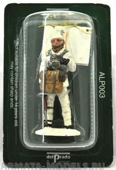 ALP003 Фигура Alpino paracadutista 1963, 1/32 Del Prado