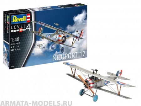 03885 Французский истребитель Nieuport 17 Revell