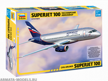 7009 Самолет Суперджет 100